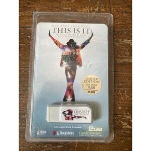 Michael Jackson's THIS IS IT Limited Edition USB Drive Flash Thumb WITH MOVIE